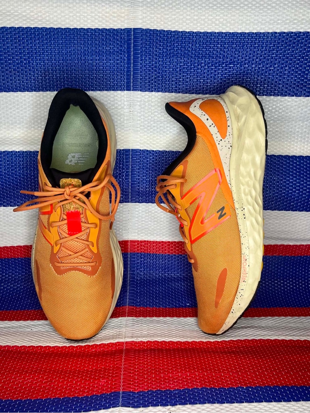 New Balance Fresh Foam Arishi v4 running shoes / vibrant orange Men’s Size 11.5 - Picture 8 of 10